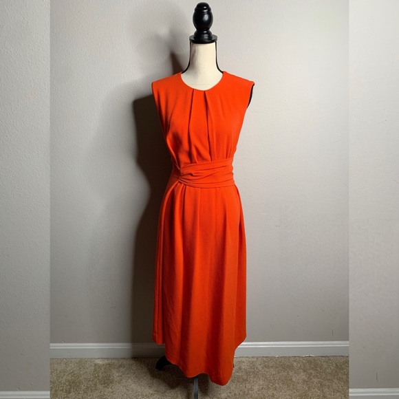 Whistles Marisa Draped Asymmetrical Dress - Picture 2 of 13